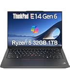 Amazon.com: Lenovo ThinkPad E14 Gen 6 Business Laptop (14