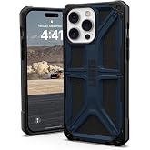 URBAN ARMOR GEAR UAG Designed for iPhone 14 Pro Max Case Blue Mallard 6.7" Monarch Rugged Premium Protective Cover Lightweight Slim Shockproof Dropproof Compatible with Wireless Charging