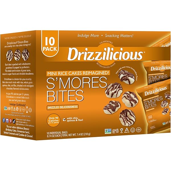 Lieber's Brittle Topped Milk Chocolate Covered Rice Cakes, 3.7 Oz | UK