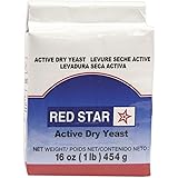Red Star Active Dry Yeast 16 oz (1 pound) size
