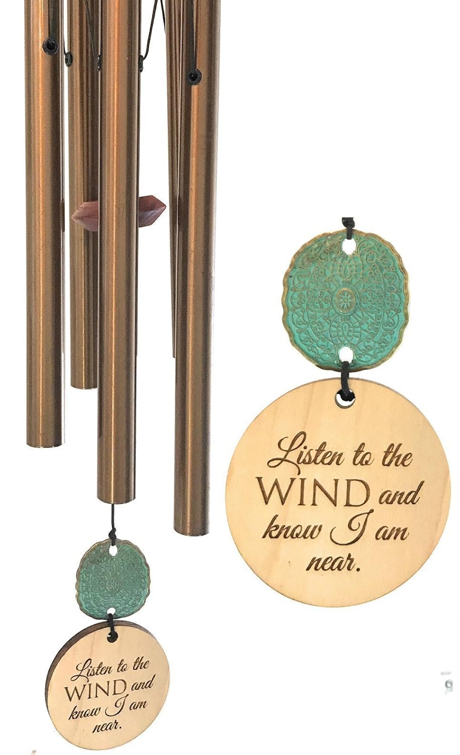 Memorial Direct Shipping Gift Custom Gift Wind Chime 28 Inch In Sympathy Loss Copper Rush Shipping