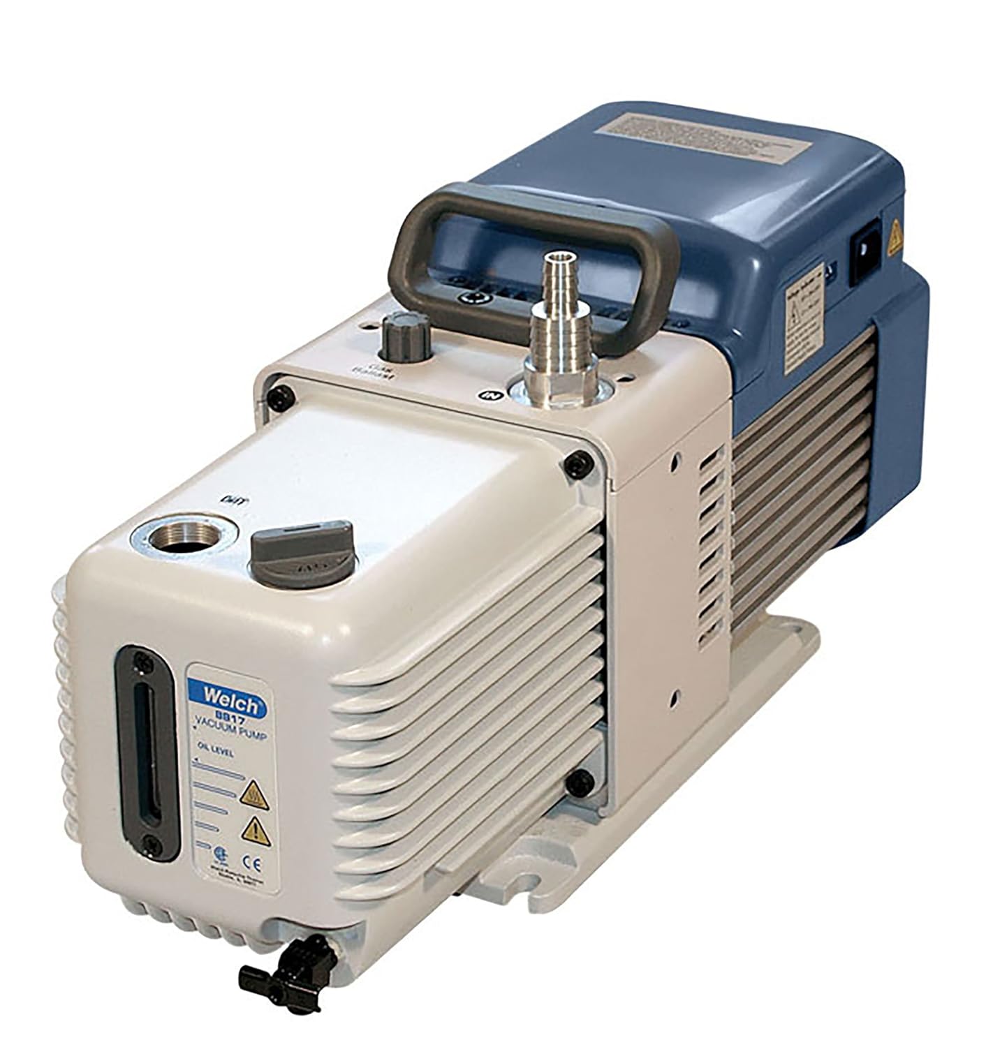 Welch Vacuum 8907A Direct Drive Vacuum Pump, Rotary Vane, 73 LPM, 0.