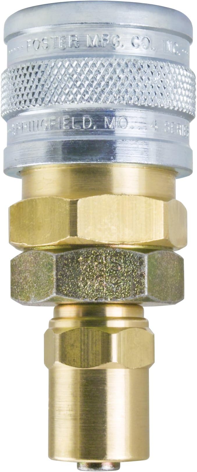 Qty 1, Series 3, Industrial Interchange, 1/4" 1-Way Man. Sockets