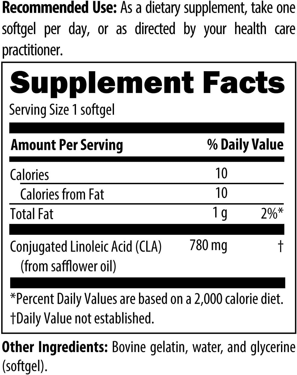 Designs for Health CLA Softgels - 780mg Conjugated Linoleic Acid Supplement from Safflower Oil - May Help Support Muscles, Fat Metabolism and Weight Management (90 Softgels): Health & Personal Care
