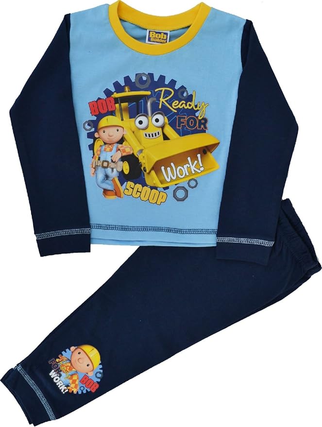 Bob the Builder Boys Pyjamas Size 1824 Months Amazon.co.uk Clothing