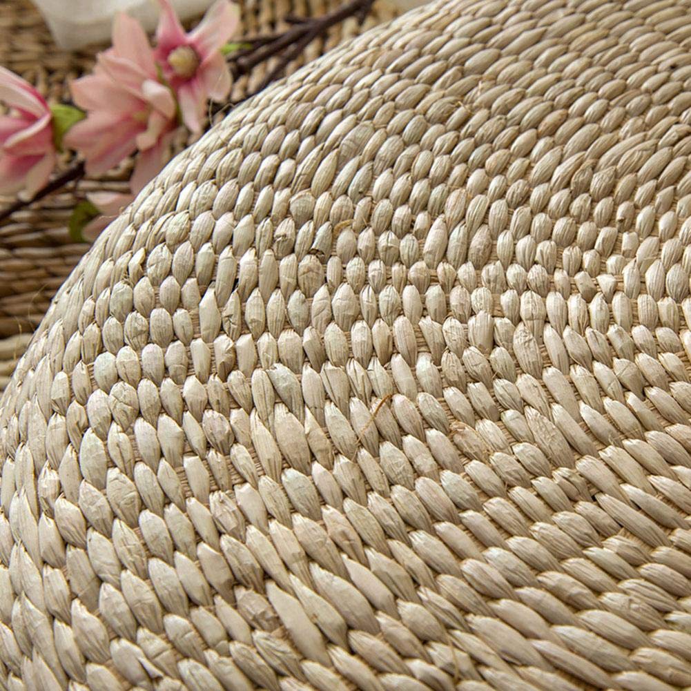 Cojines para espalderas y sillas Tatami tejido a mano estilo japonés