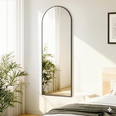 Miroir Intégral Suspendu, Courbé, 120 x 40 cm, Verre Trempé