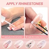 Sularpek 3 PCS Extra Strong Nail Glue 7ML Brush-On Gel For Tips view 4