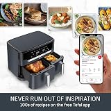 Tefal Easy Fry XXL Dual Zone Digital Air Fryer 11L 2 Drawers EY942BG0 view 8
