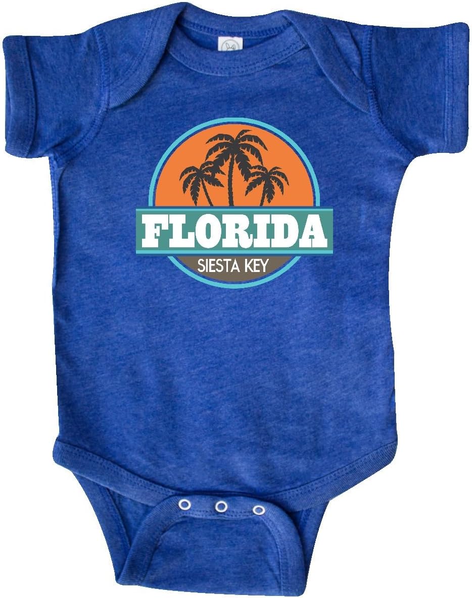 inktastic Siesta Key Florida Vacation Gift Infant Creeper