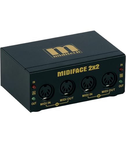 Amazon.com: MIDITECH MIDIFACE 4x4 : Musical Instruments