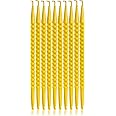 Jonard Tools JIC-22035/10 Yellow Nylon Insulating Probe Pick Spudger with Insulated Wire Hook, 7" Length (Pack of 10)