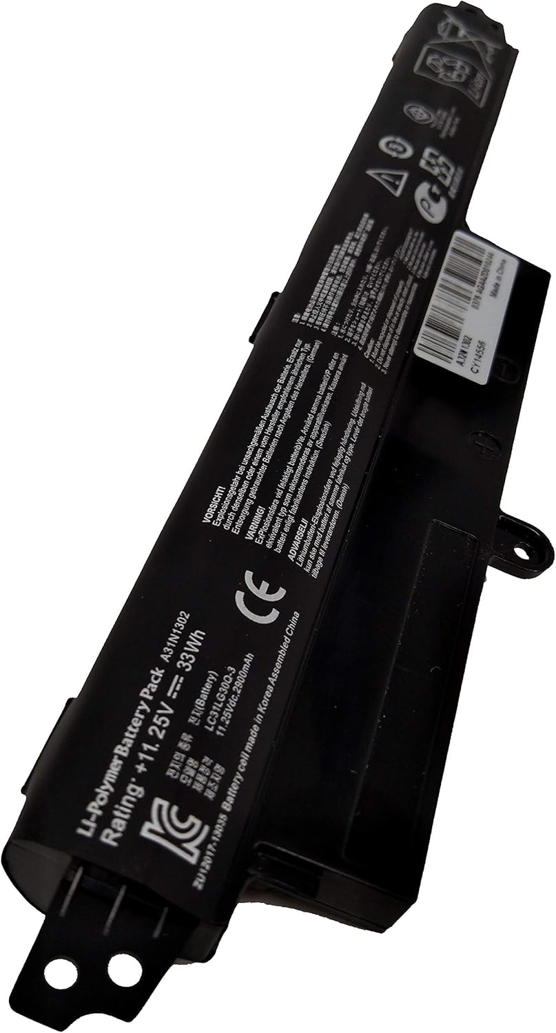 GOLEMON® 11.25V 2900mAh A31N1302 Battery A31LM9H 0B110-00240100E Li-ion Batteries for ASUS VivoBook F200CA F200MA K200MA X200CA X200MA Laptop