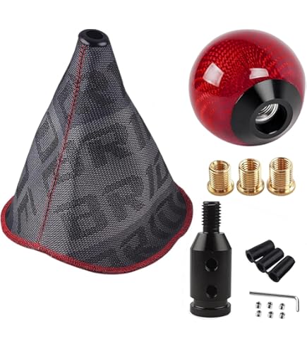 Amazon.com: zhengsheng MUGE Racing Fabric Shift Boot with Round