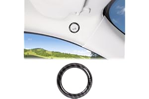 AUNGINSY Car Roof Microphone Cover Trim Compatible with Ford Maverick 2022-2024 Inner Car Roof Speaker Decorate Protection Frame Cover Car Roof Dome Microphone Cover Speaker Audio Trim Interior Accessories