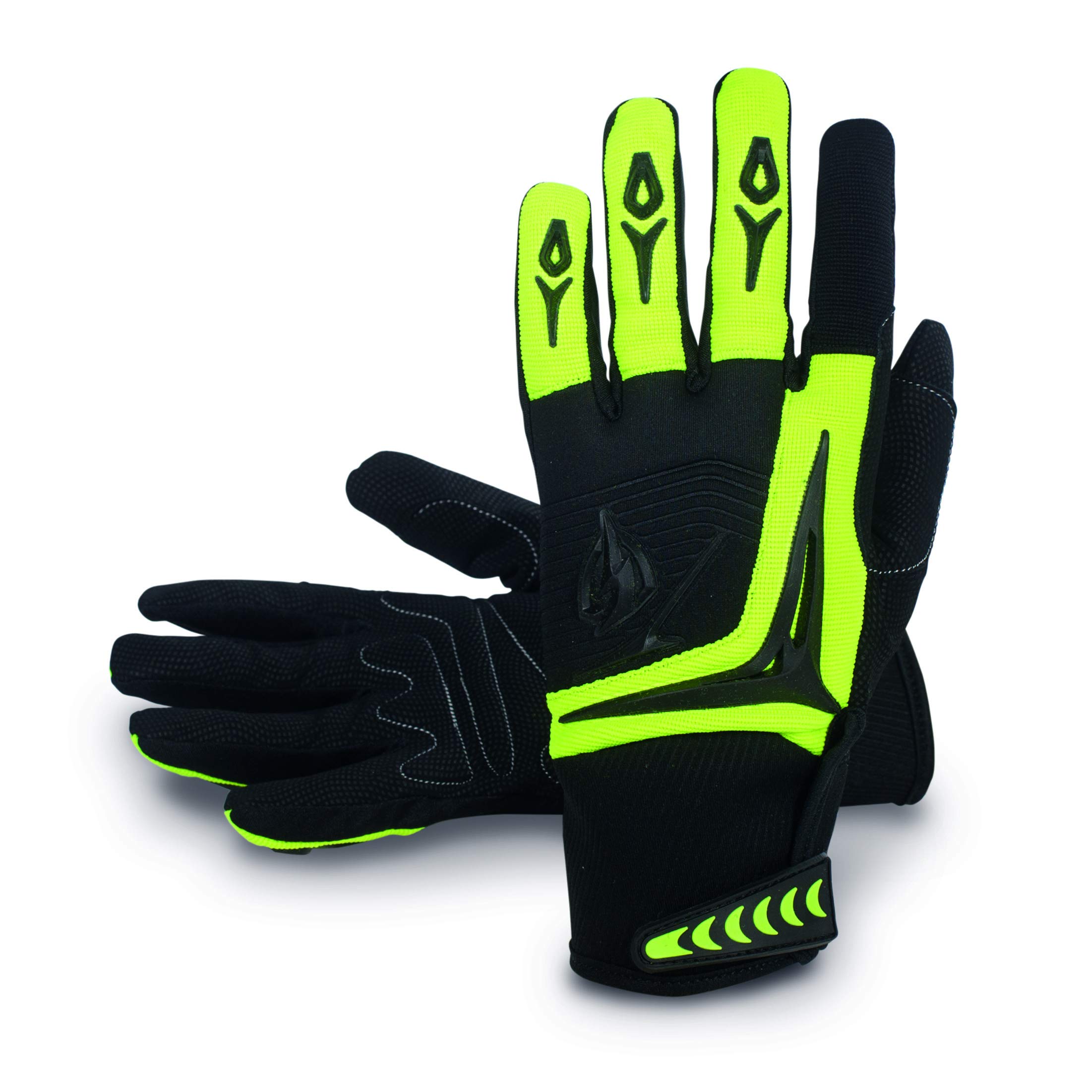 TOMAS BODERO Gloves Black Faux Leather Digitized