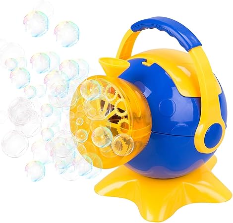 Amazon シャボン玉製造機 電動式シャボン タコ しゃぼん玉発生機 スーパーバブルマシーン 自動 子供バブルマシン 子供 おもちゃ 亲子活动 キャンプで遊ぼう シャボンダマシーン 外遊び プール アウトドア おもしろい シャボン玉セット おもちゃ