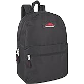 Trail maker Classic 17 Inch Backpack with Adjustable Padded Shoulder Straps