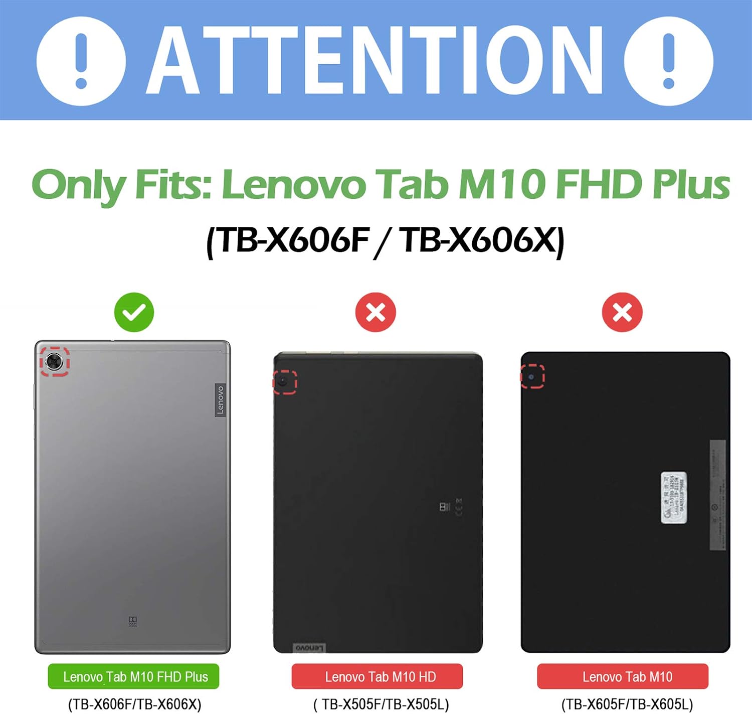 ProCase Kids Case for 10.3-Inch Lenovo Tab M10 Plus (2020 2nd Gen) / Lenovo Tab K10 (2021) - Image 3