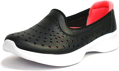 Amazon Antelope スリッポンシューズ 靴 レディース 軽い パンチング Eva 黒 ネイビー グレー 夏 海 川 旅行 アウトドア かわいい 3e ウォーターシューズ