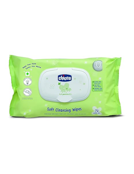 Chicco Wipes Fliptop Pack (72 Count)