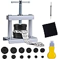 J6&H6 Watch Press Tool Set, Watch Back Case Closer for Closing the Watch Cover , Watch Battery Replacement Tool Kit, Dismantling The Watch Opener Case, Suitable for Watch Repair Kits with 16 to 50mm Circular Dials