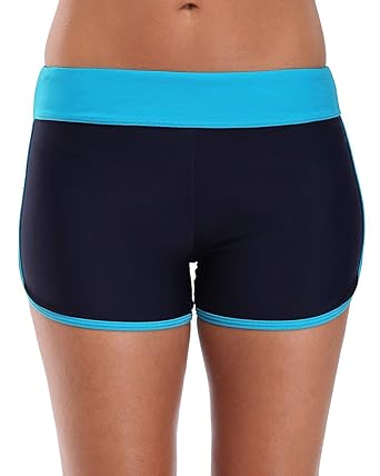 Lever Damen Badeshorts Badehose Schwimmshorts Schwimmhose Wassersport Boardshorts UV Schutz