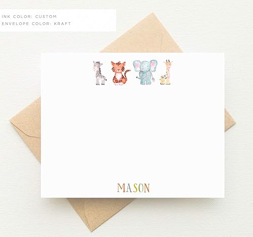 personalized children's stationery
