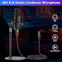 Podcast Equipment Bundle for 2, Audio Interface DJ