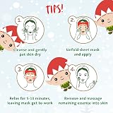 7th Heaven Winter Wonderland Elf Facial Sheet Mask Pack 4 Nourish Skin Ages 8+ view 6