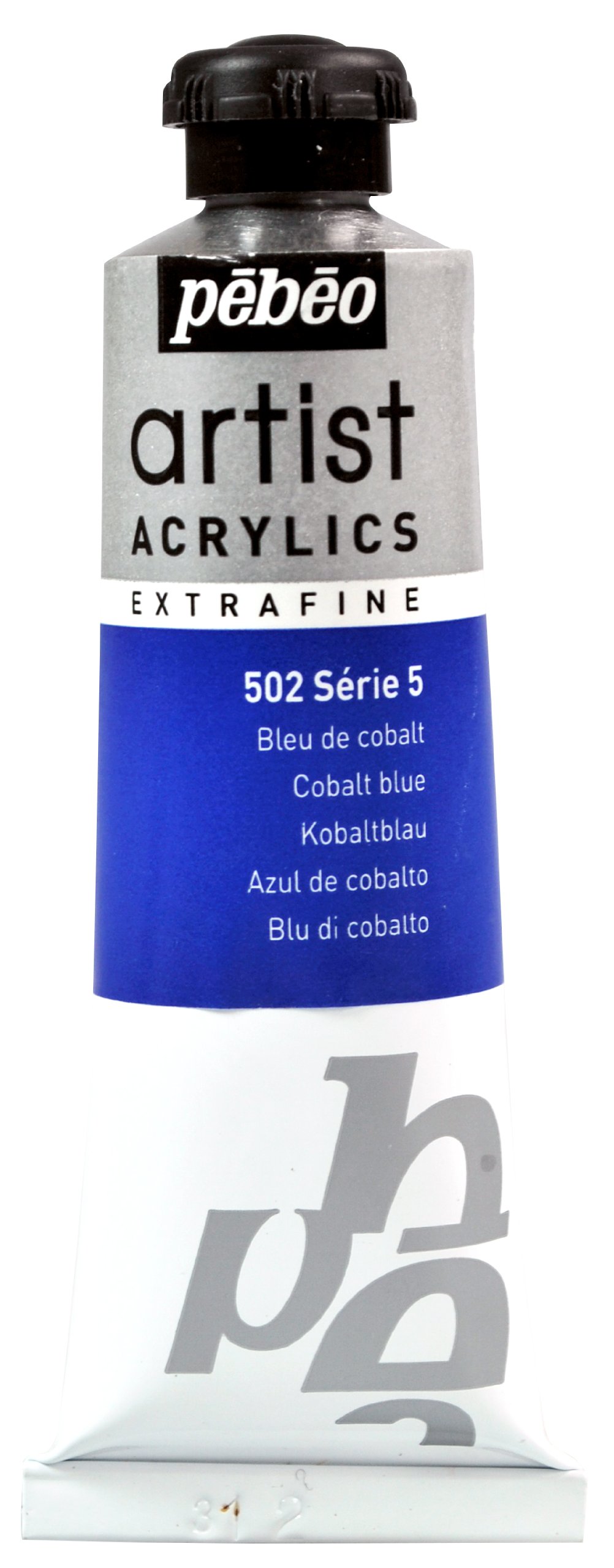Pebeo 37 ml Artist Acrylics, True Cobalt Blue
