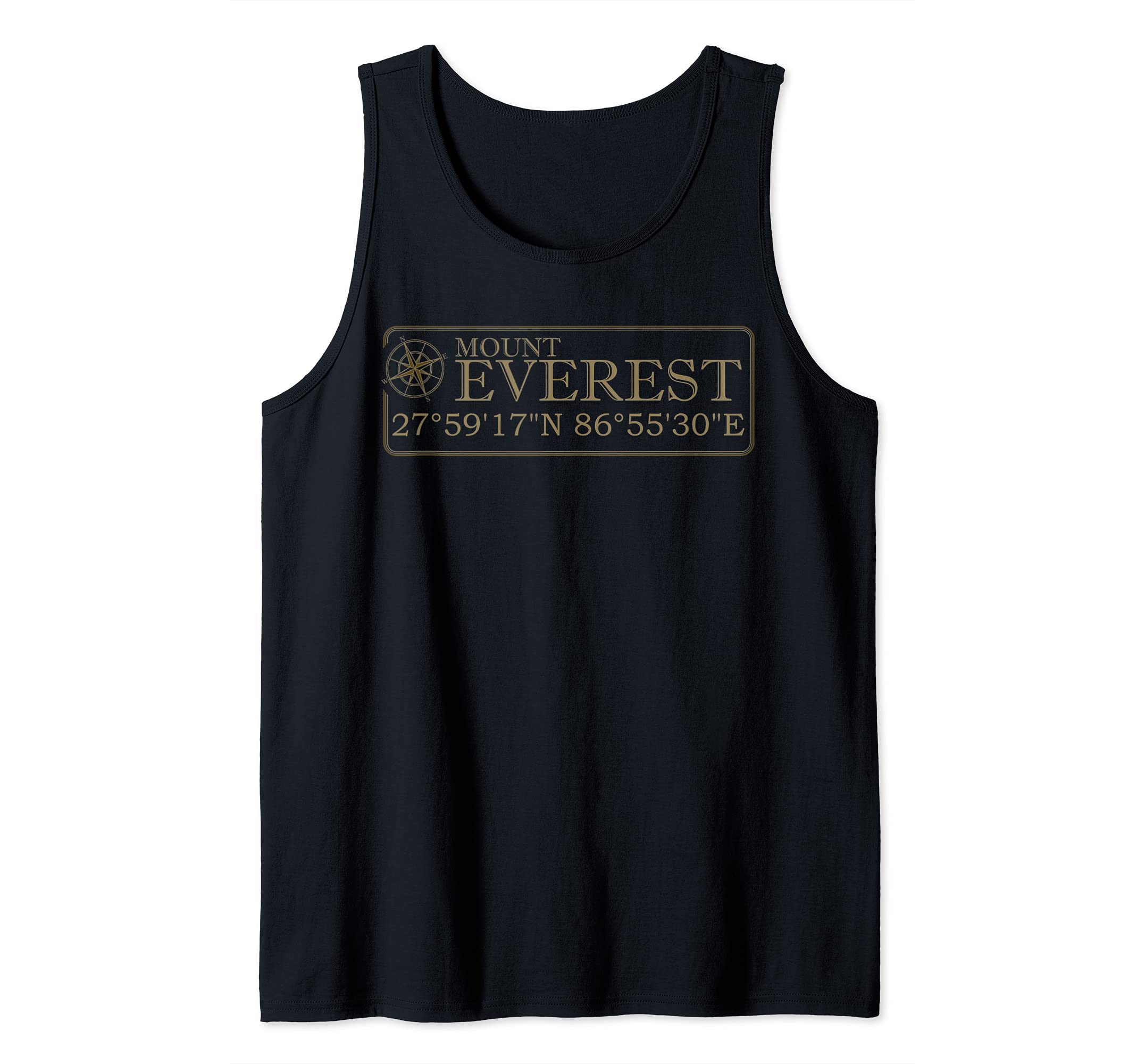 Mount Everest Gift For Men Women Mt Everest Mountaineering Tank Top