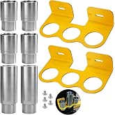 10315 Stack Truck Adapter Kit Compatible with Challenger Lifts CL10 E10 VS10, Includes (4) 3" &amp; (2) 6" Stack Adapters with Organizer, 2.36" (60mm) pin Dia Fit for Challenger Two Post Automotive Lifts