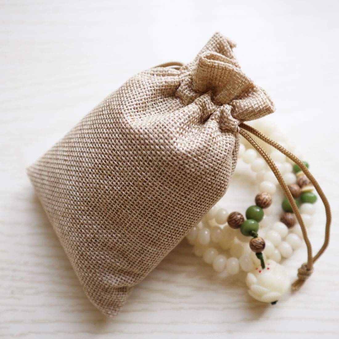 burlap drawstring bolsas wholesale
