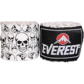Everest MAE Mexican Style Hand Wraps 180" Semi-Elastic Boxing Wraps with Thumb Loop, Inner Gloves Bandages for Muay Thai, Kickboxing, Grappling