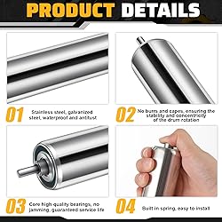 Tandefio Conveyor Rollers Galvanized Steel Roller