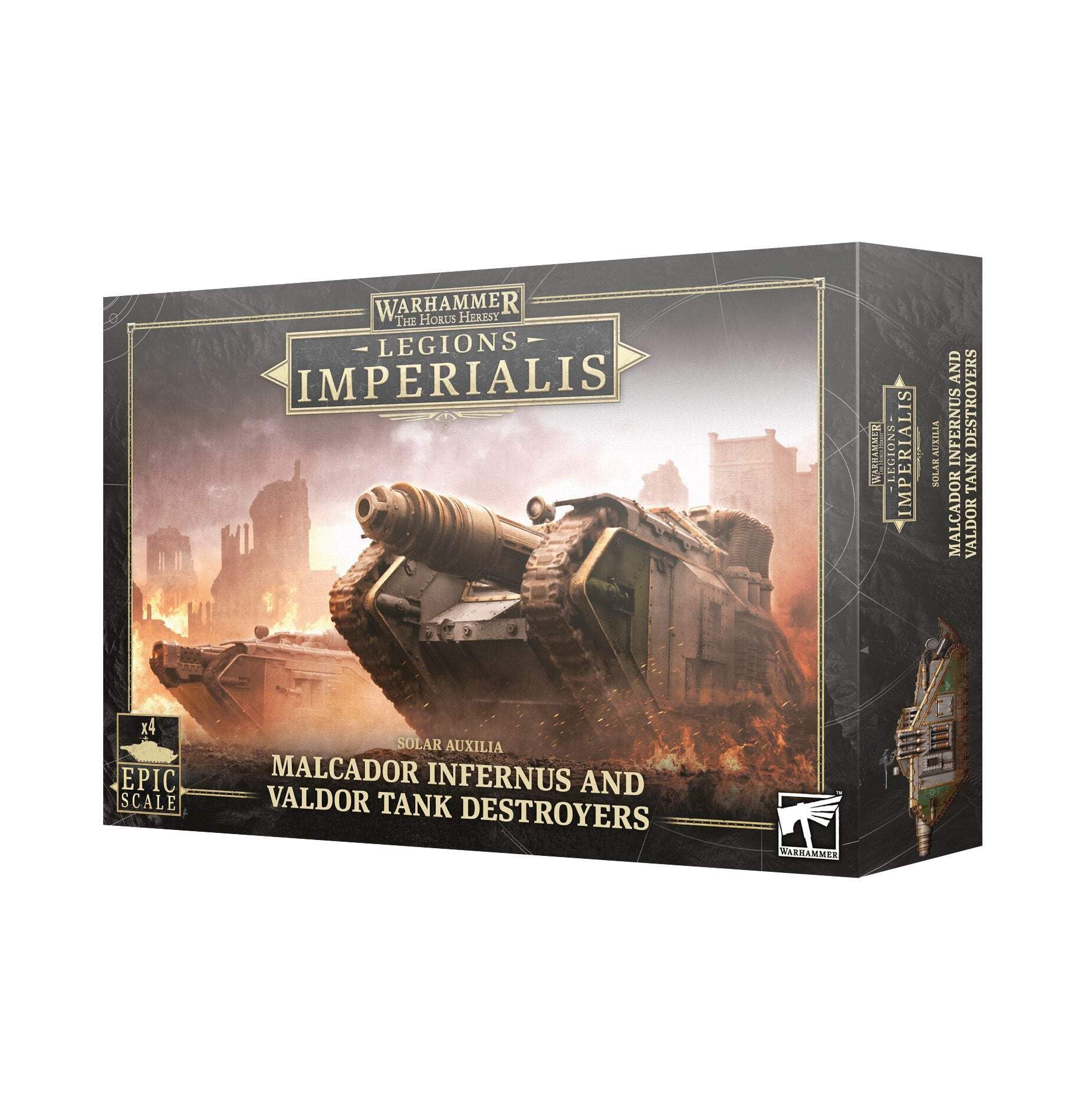 Warhammer Games Workshop Legions Imperialis: Malcador Infernus/Valdors [Epic Scale]