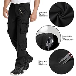 Men's BDU Casual Military Pants, Tactical Wild Army