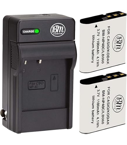 Amazon.com: BM Premium NP-40 Battery Compatible with Casio Exilim