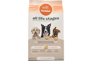 Canidae All Life Stages Multi-Protein Recipe with Chicken, Turkey, Lamb, and Fish – High Protein Premium Dry Dog Food for All Ages, Breeds, and Sizes– 40 lbs.