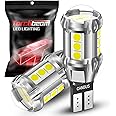 Torchbeam 912 921 LED Reverse Light Bulb, T15 LED Reverse Light Bulb Super Bright 360° 3030SMD Canbus Error Free, 906 904 916 W16W Replacement 921 Bulbs 6000K White, Pack of 2
