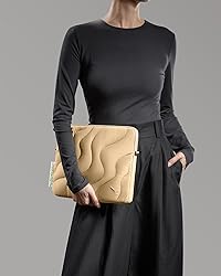 tomtoc 360 Protective Puffy Laptop Sleeve for