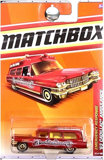 matchbox 1963 cadillac ambulance