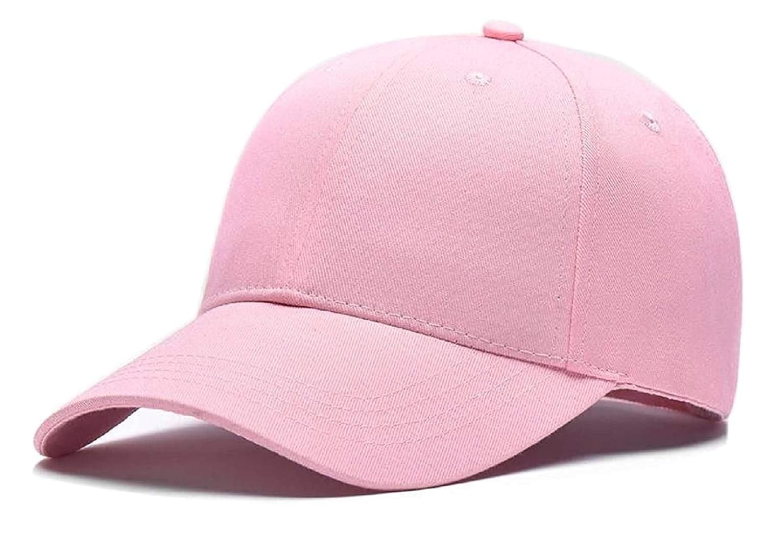 plain pink baseball cap