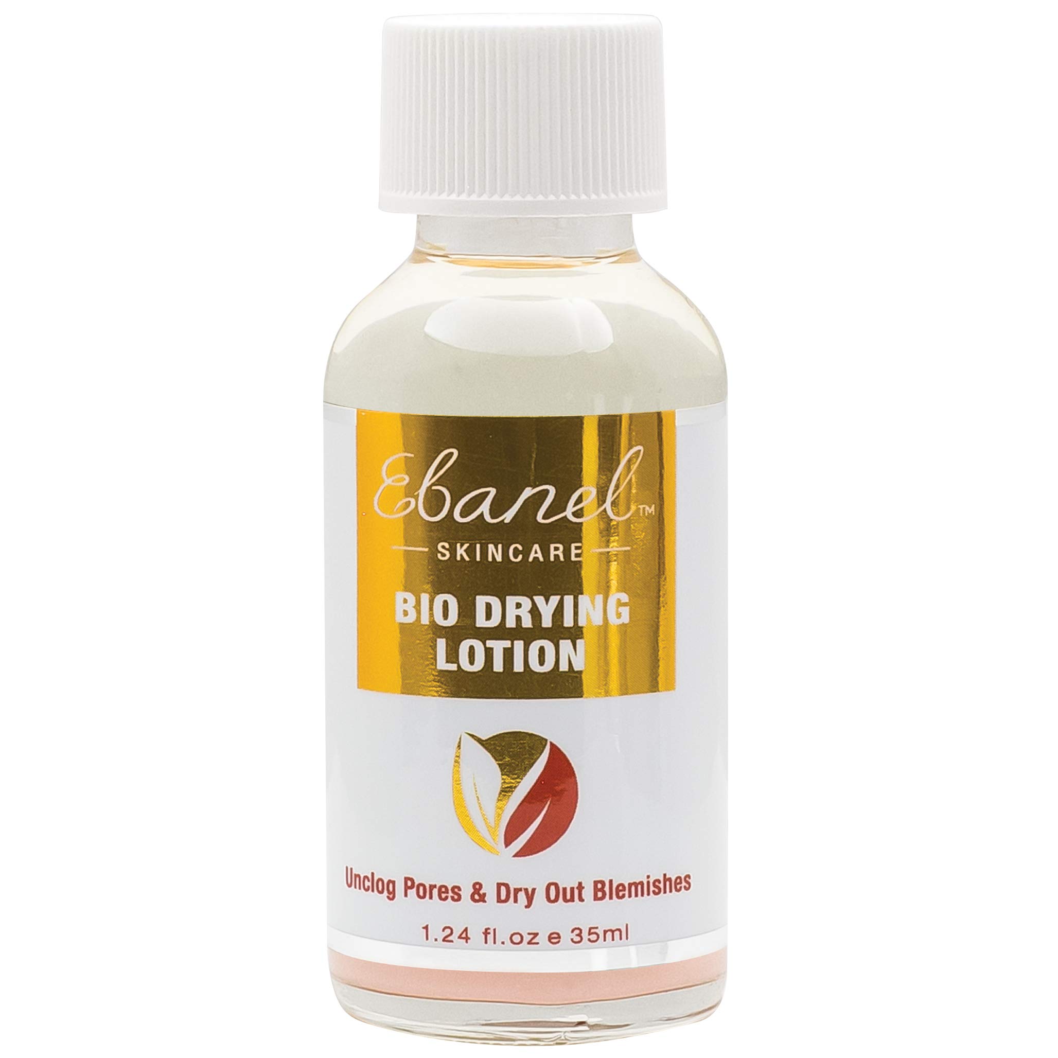 Ebanel Bio Drying Lotion (1.24 fl oz / 35g) - Acne Spot Treatment to Unclog Pores & Dry Out Blemishes