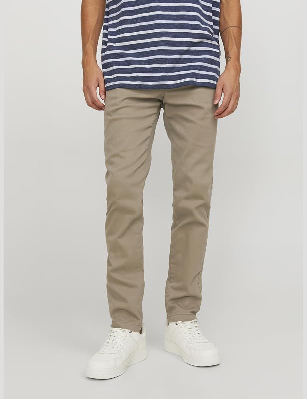 Homme Jjimarco Jjdave AKM 2 Pack Noos Pantalon, Beige, 34W / 30L EU