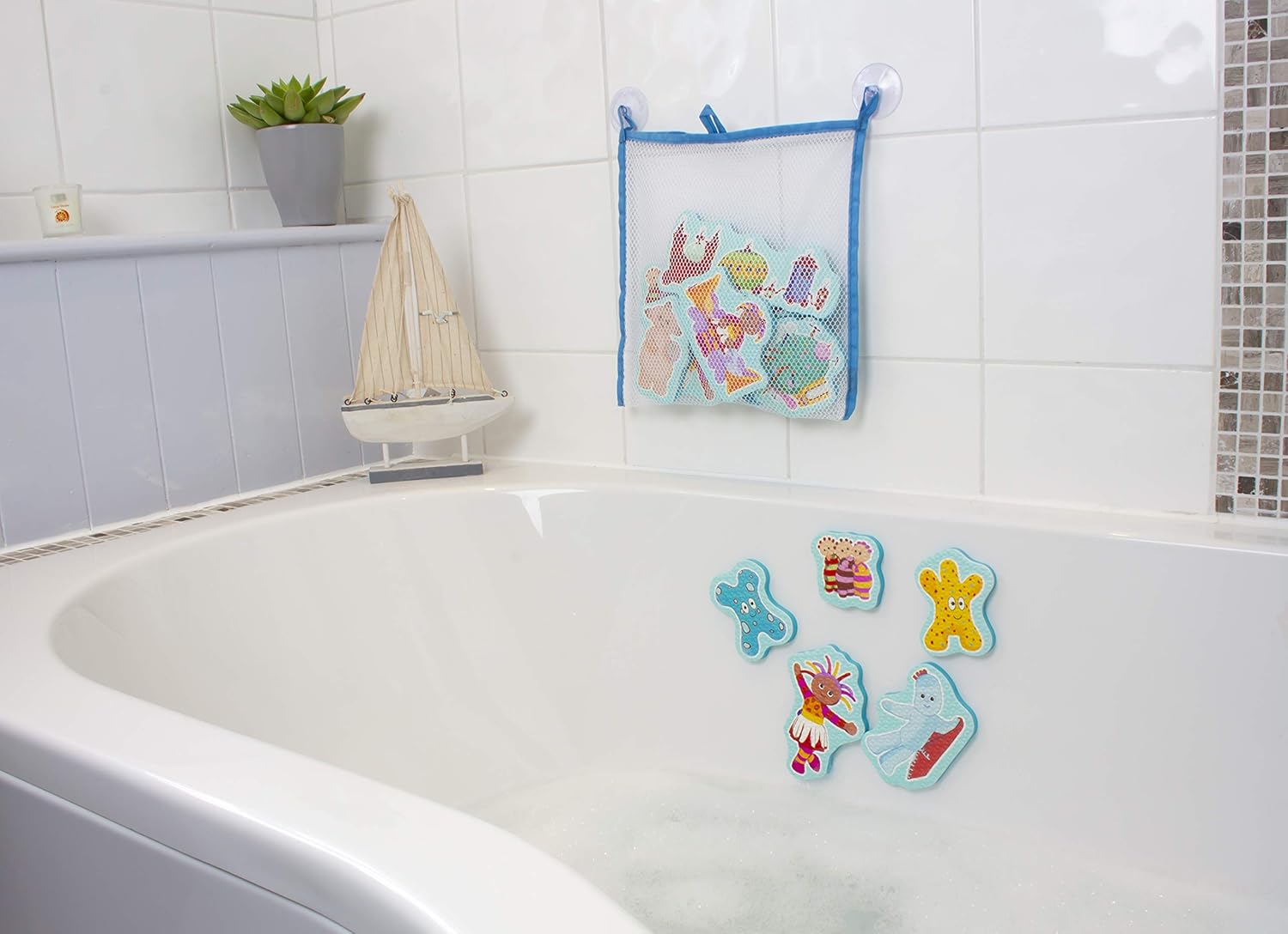 in the night garden bath set
