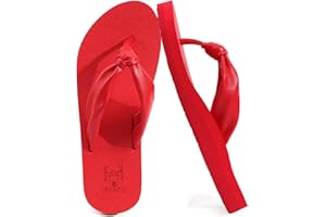 KuaiLu Womens Flip Flops With Arch Support Comfortable Yoga Mat Cushion Thong Leather Sandals for Ladies Fashion Slip On Summer Beach Walking Slides Indoor Outdoor Travel Orthotic Slippers