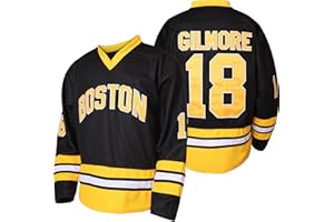 QCBW Mens 18 Happy Gilmore Sanders Stitched Movie Hockey Jersey S-XXXL