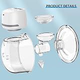 Bellababy Hands Free Wearable Breast Pump Rechargeable One Pack 24mm view 3